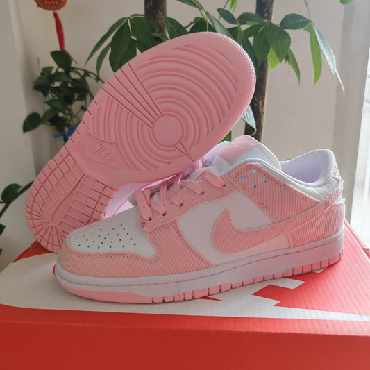 Nike Dunk Low Pink Corduroy