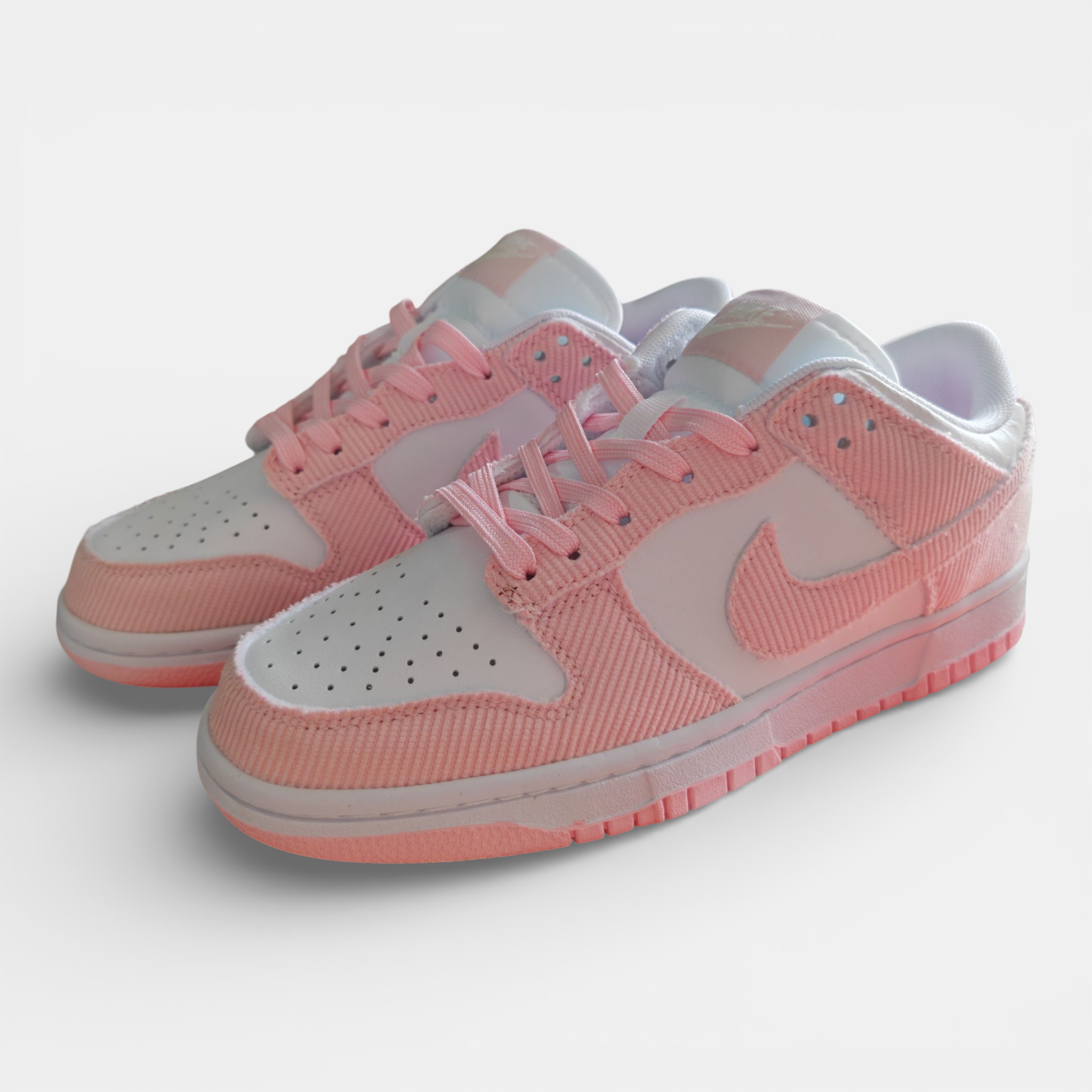 Nike Dunk Low Pink Corduroy